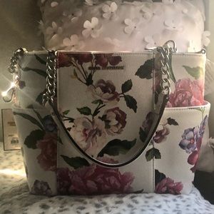 BNWT💎Dana Buchman Floral Print Tote/Crossbody